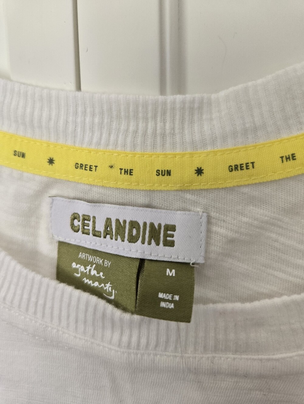 NWT Celandine x Agathe Marty Graphic Tee - Picture 5 of 7